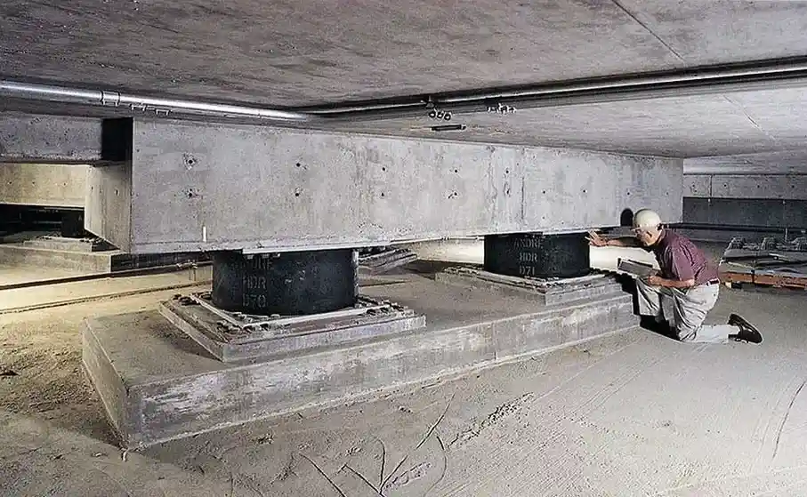 Base isolation seismic design — El Paso